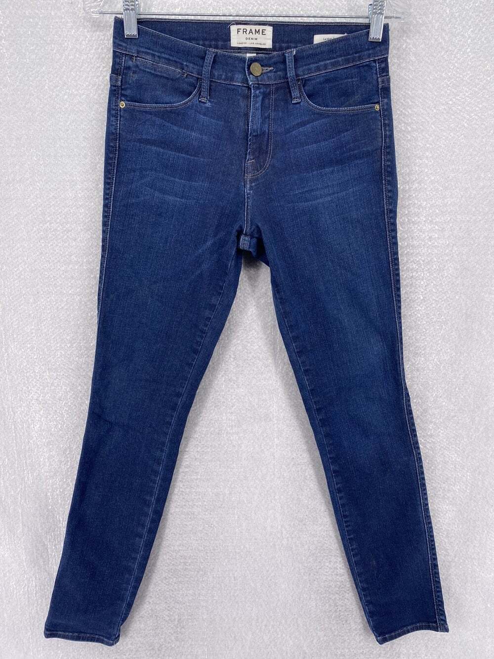FRAME Denim Le High Skinny Jeans -26  Dark Blue Women’s Mid Rise
